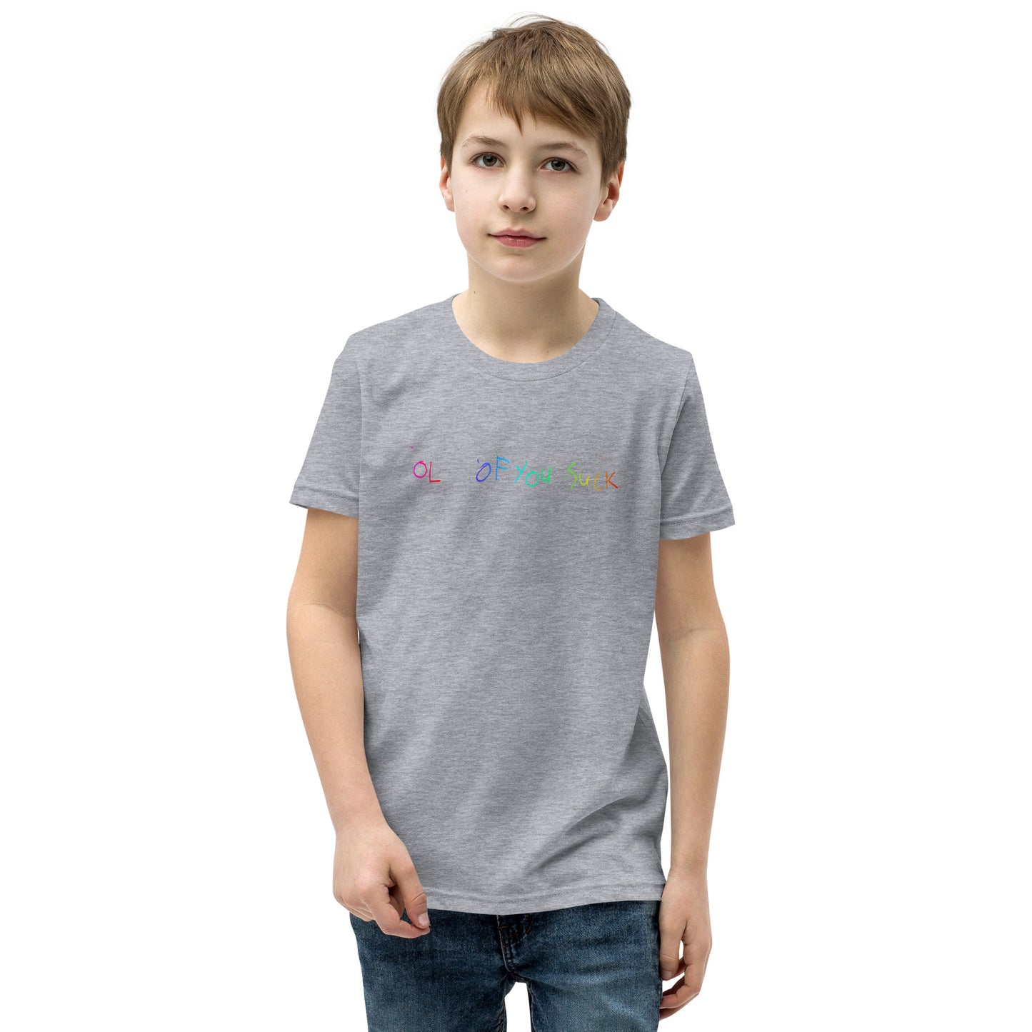 Rainbow OL OF YOU SUCK T-Shirt (Youth)