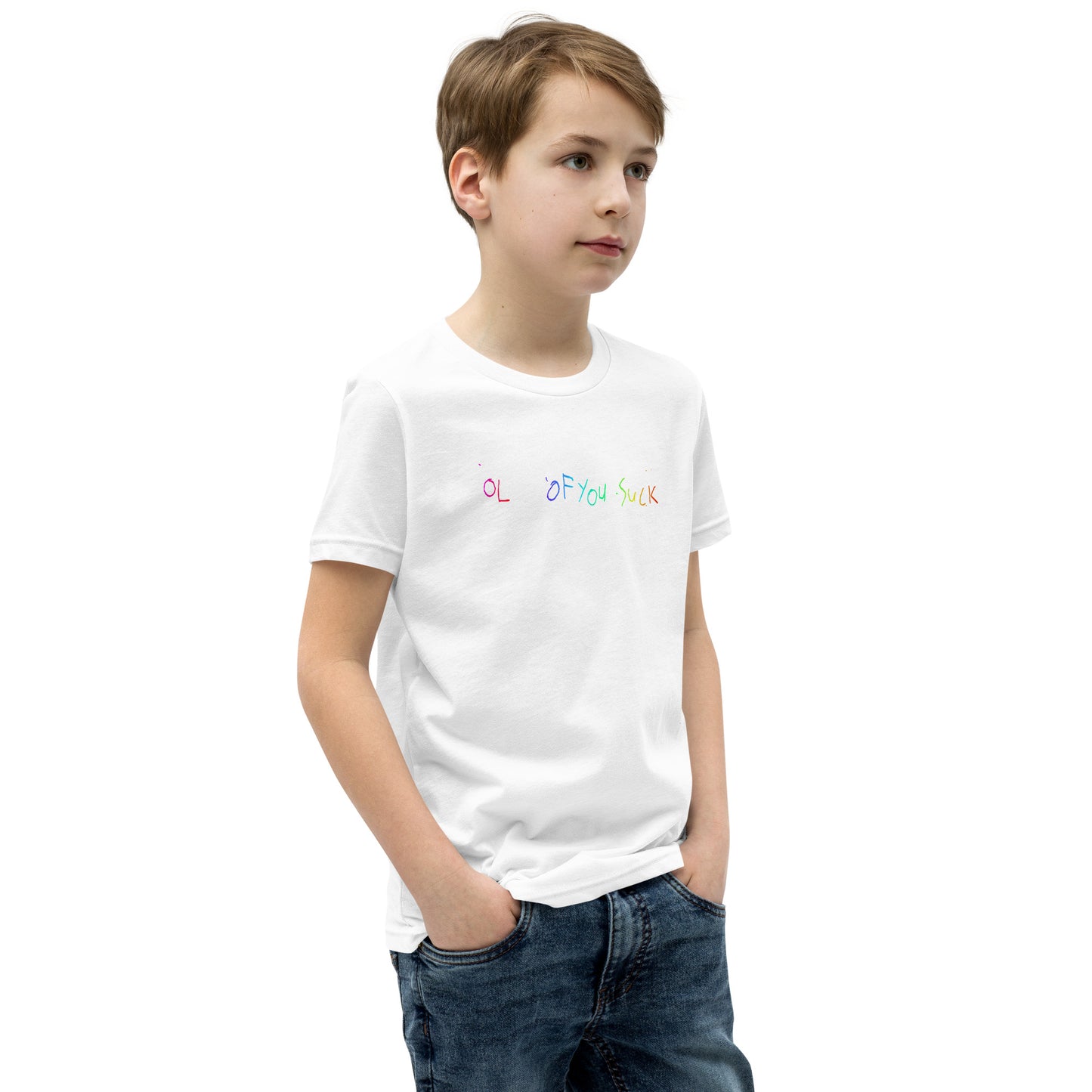 Rainbow OL OF YOU SUCK T-Shirt (Youth)